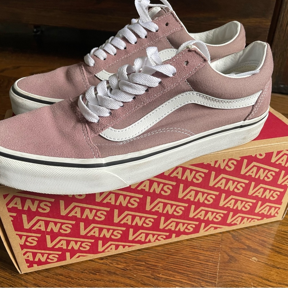 Vans Women's Mauve Old Skool Sneakers size 9 - Picture 2 of 8
